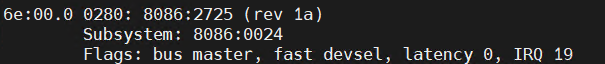 PCIe detection output