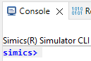 Using the Intel® Simics® Simulator with Intel® System Debugger